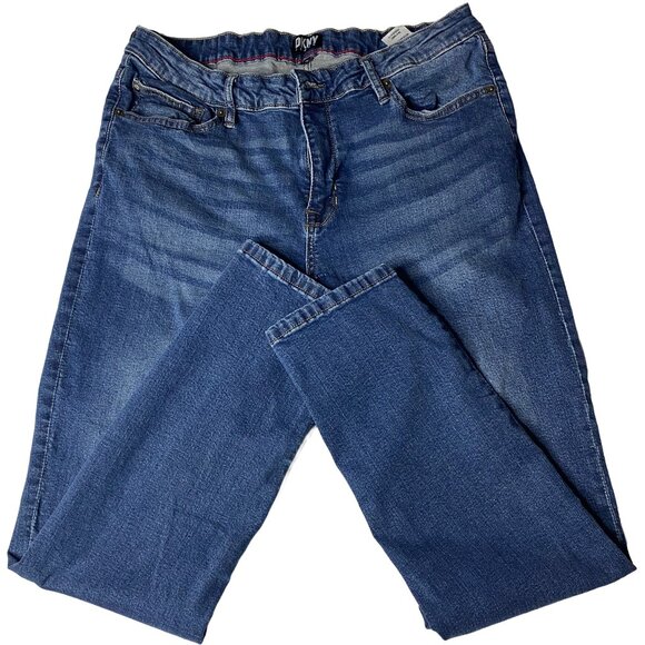 DKNY Mercer Skinny Fit Jeans Men’s 36x30 Blue Stretch Denim - Picture 9 of 9